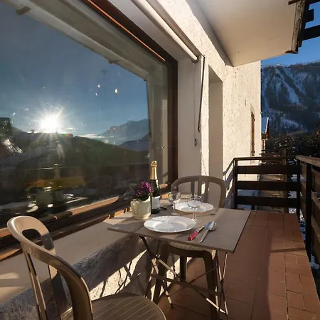 Le Chardonnet D W/shared Pool & Panoramic Views - Happy Lejlighed