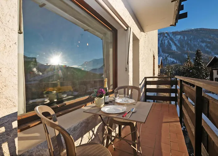 Résidence Le Chardonnet D - Happy Apartamento *